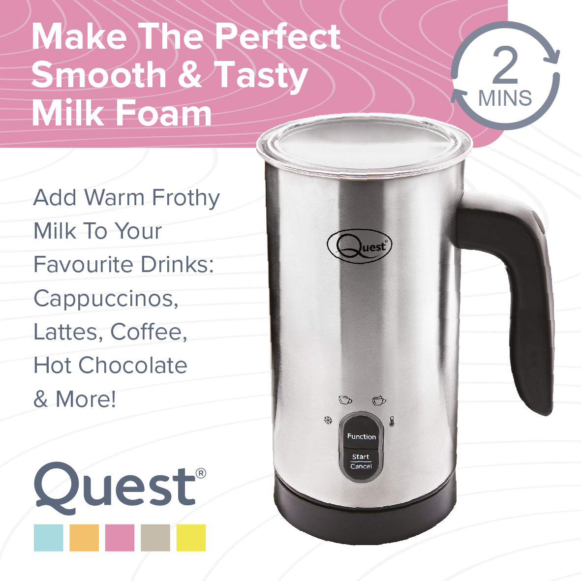 Automatic Milk Frother - Stainless Steel