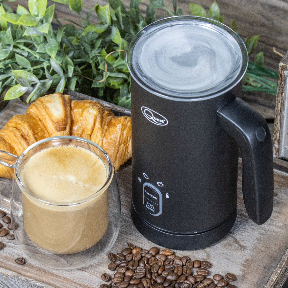 Automatic Milk Frother - Black