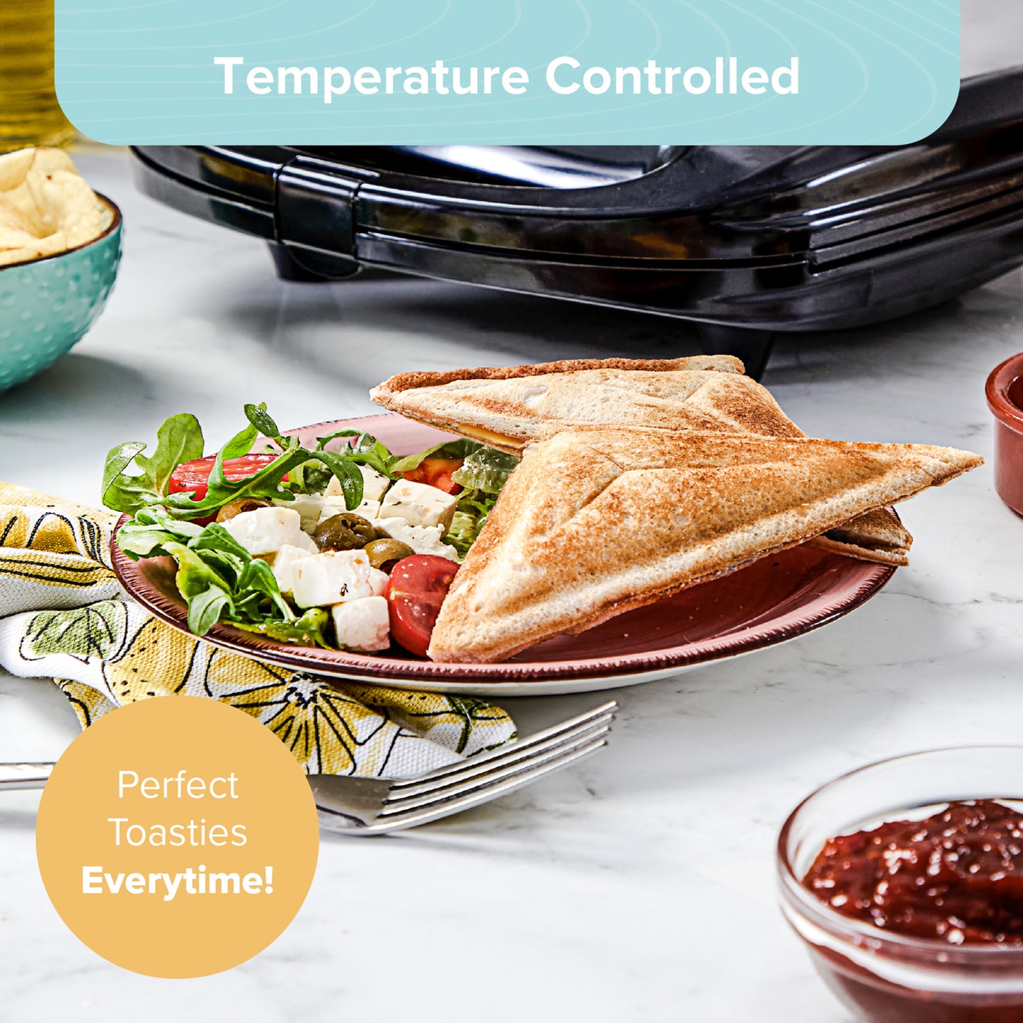 4 Portion Sandwich Toaster