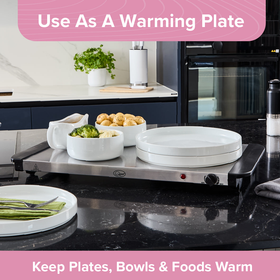 Deluxe Buffet Server & Food Warmer