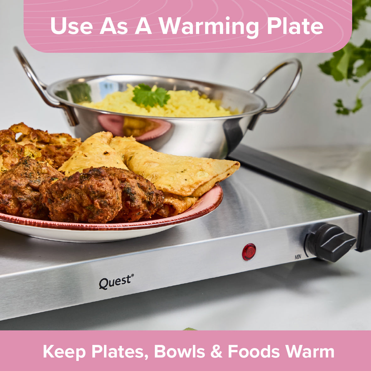 Compact Buffet Server & Food Warmer