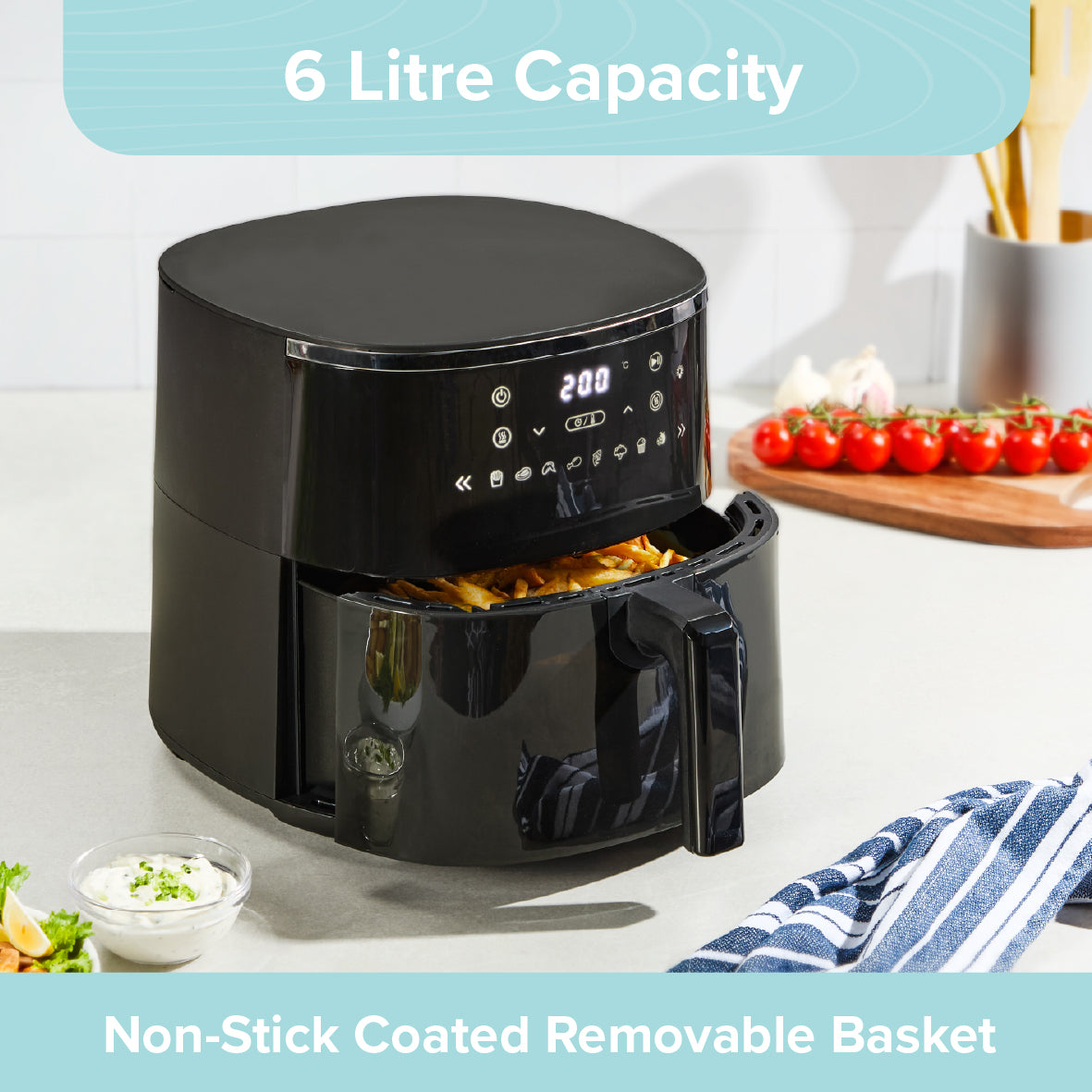 6L Digital Air Fryer