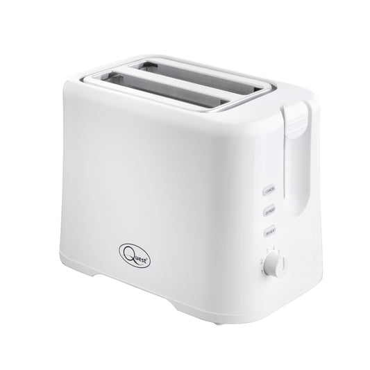 2 Slice Toaster - White