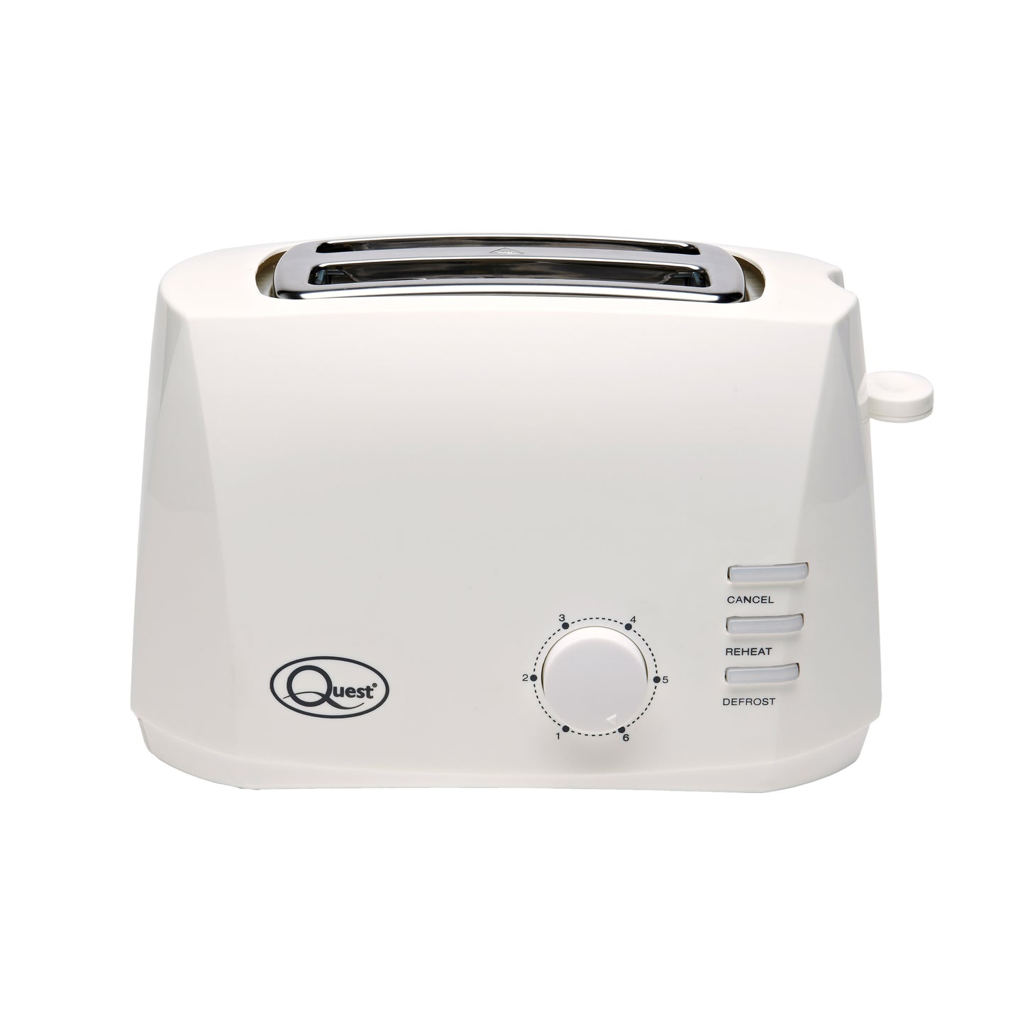 2 Slice Wide Slot Toaster - White