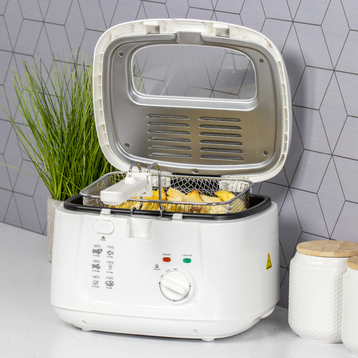 2.5L Deep Fryer - White