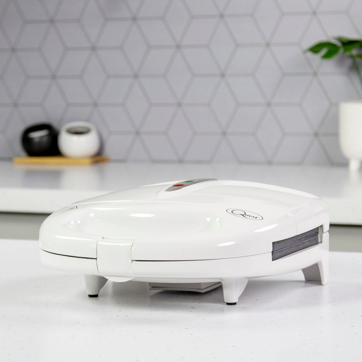 2 Portion Sandwich Toaster - White