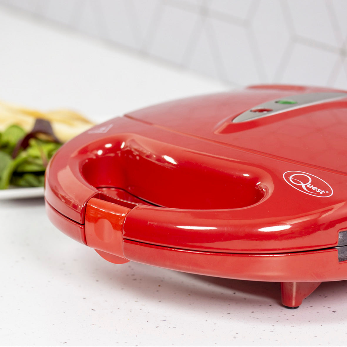 2 Portion Sandwich Toaster - Red
