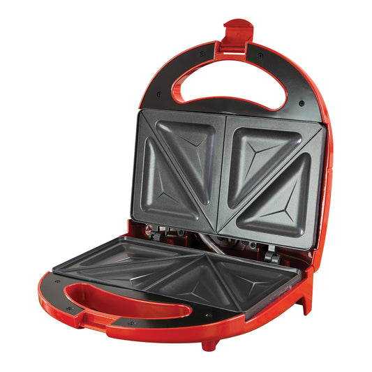 2 Portion Sandwich Toaster - Red