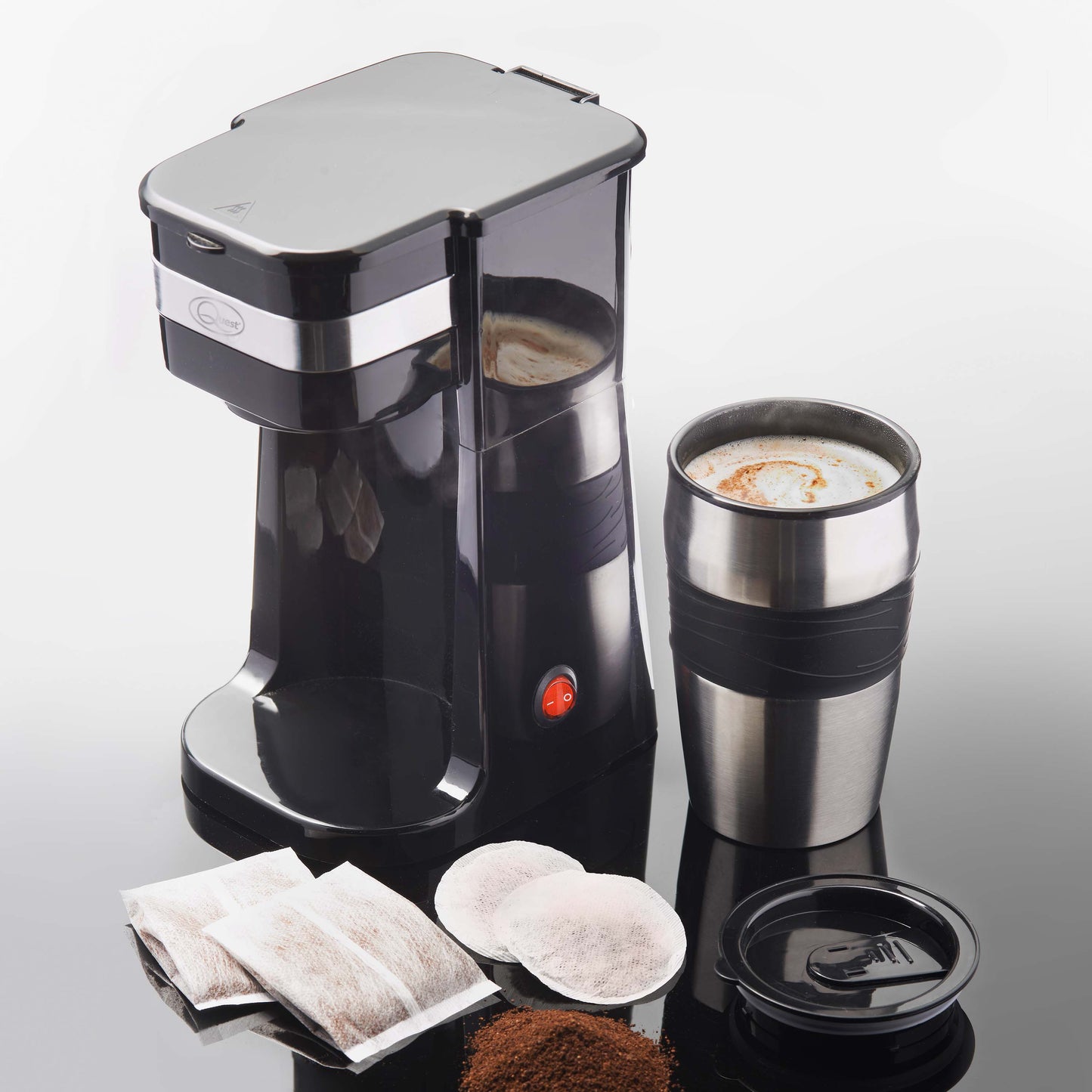 Filter Coffee Maker with Travel Cup