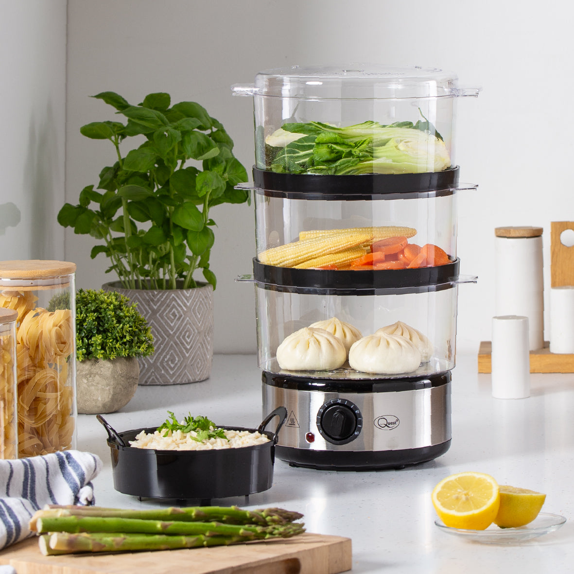 3 Tier Electric Food Steamer