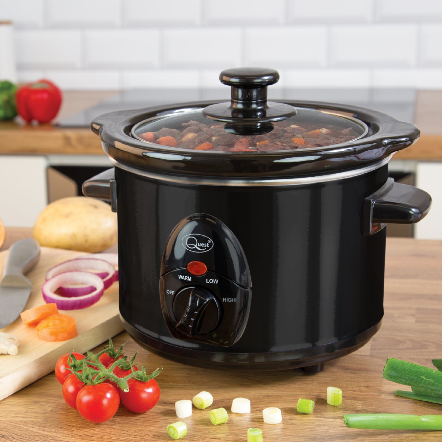 1.5L Slow Cooker - Black