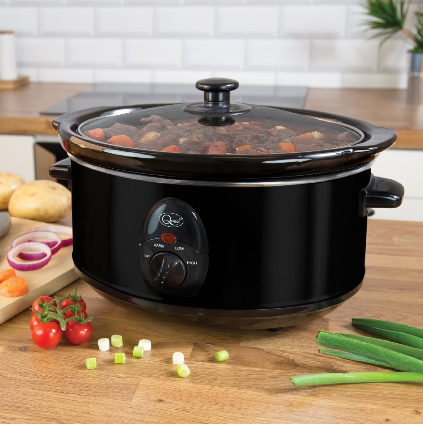 3.5L Slow Cooker - Black