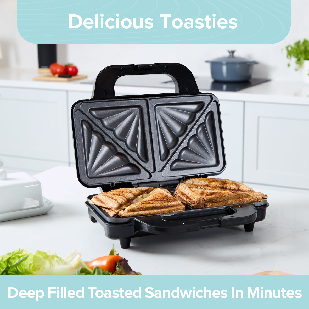 2 Portion Deep Fill Sandwich Toaster