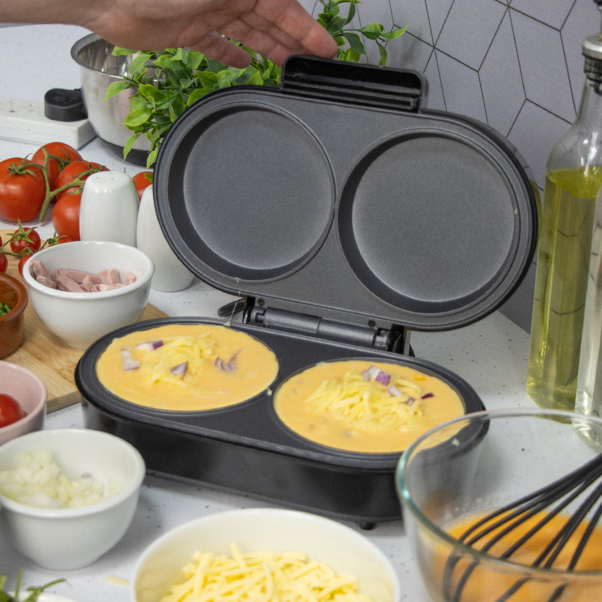 XL Double Omelette Maker