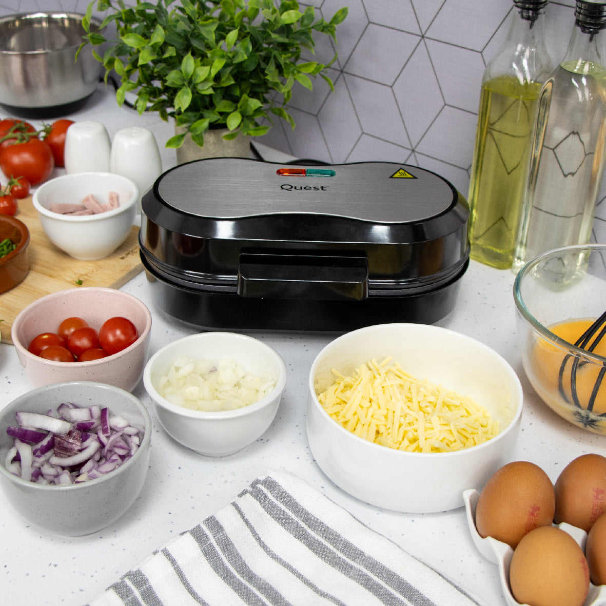 XL Double Omelette Maker