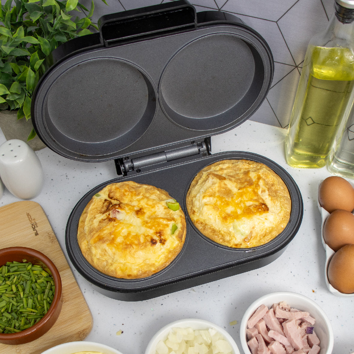 XL Double Omelette Maker