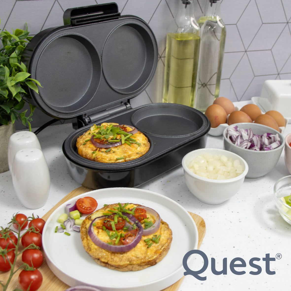 XL Double Omelette Maker