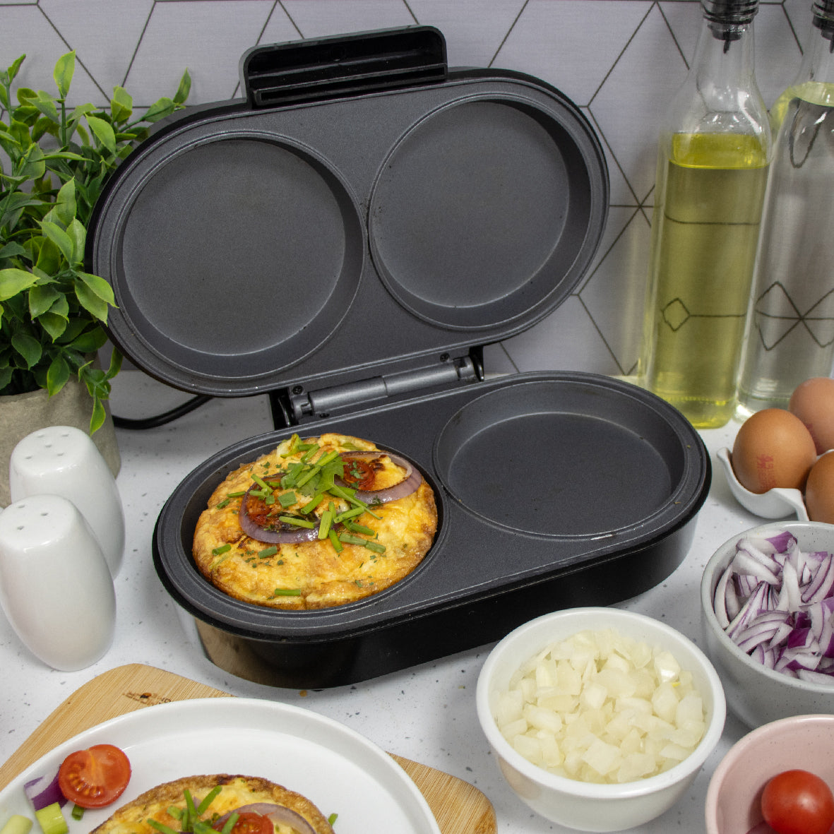 XL Double Omelette Maker
