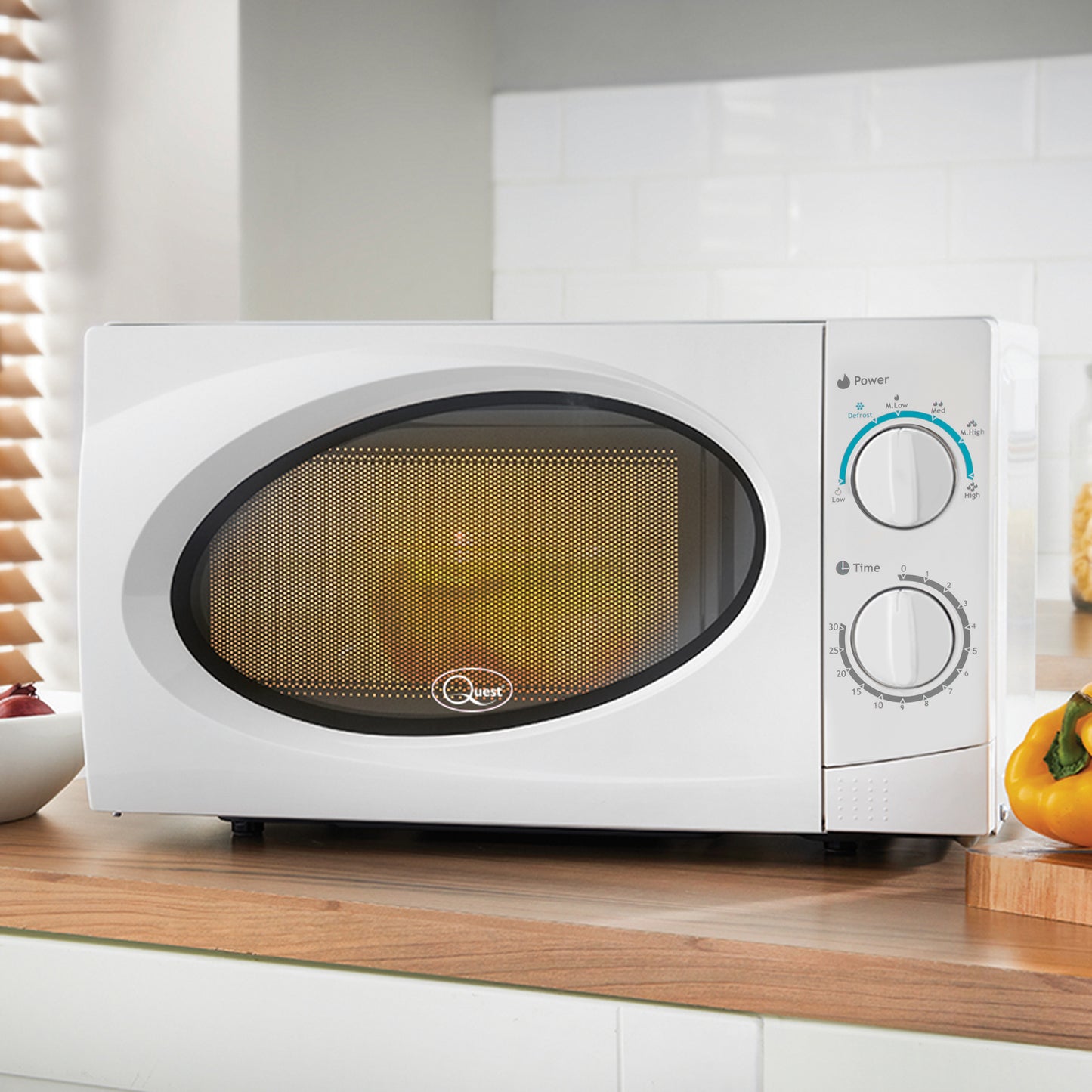 20L Microwave - White