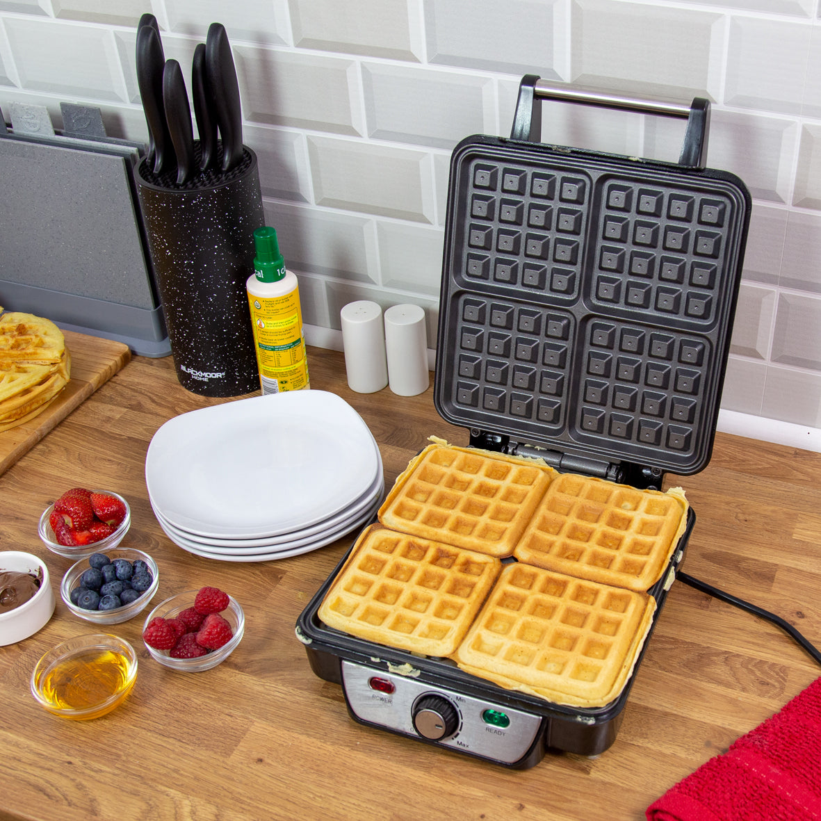 4 Portion Waffle Maker
