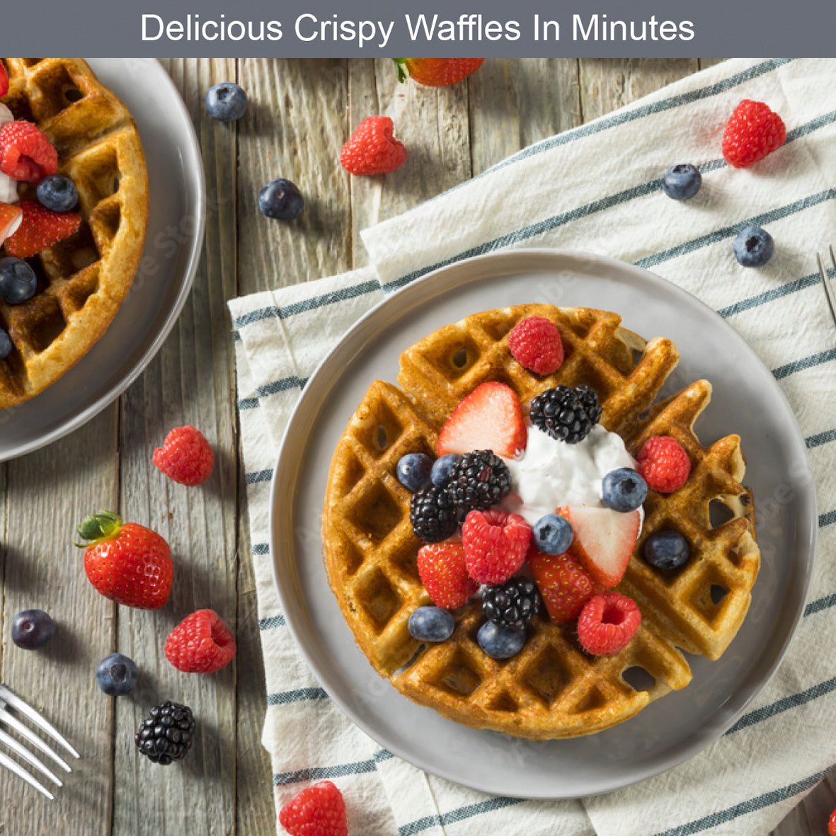 Rotating Waffle Maker