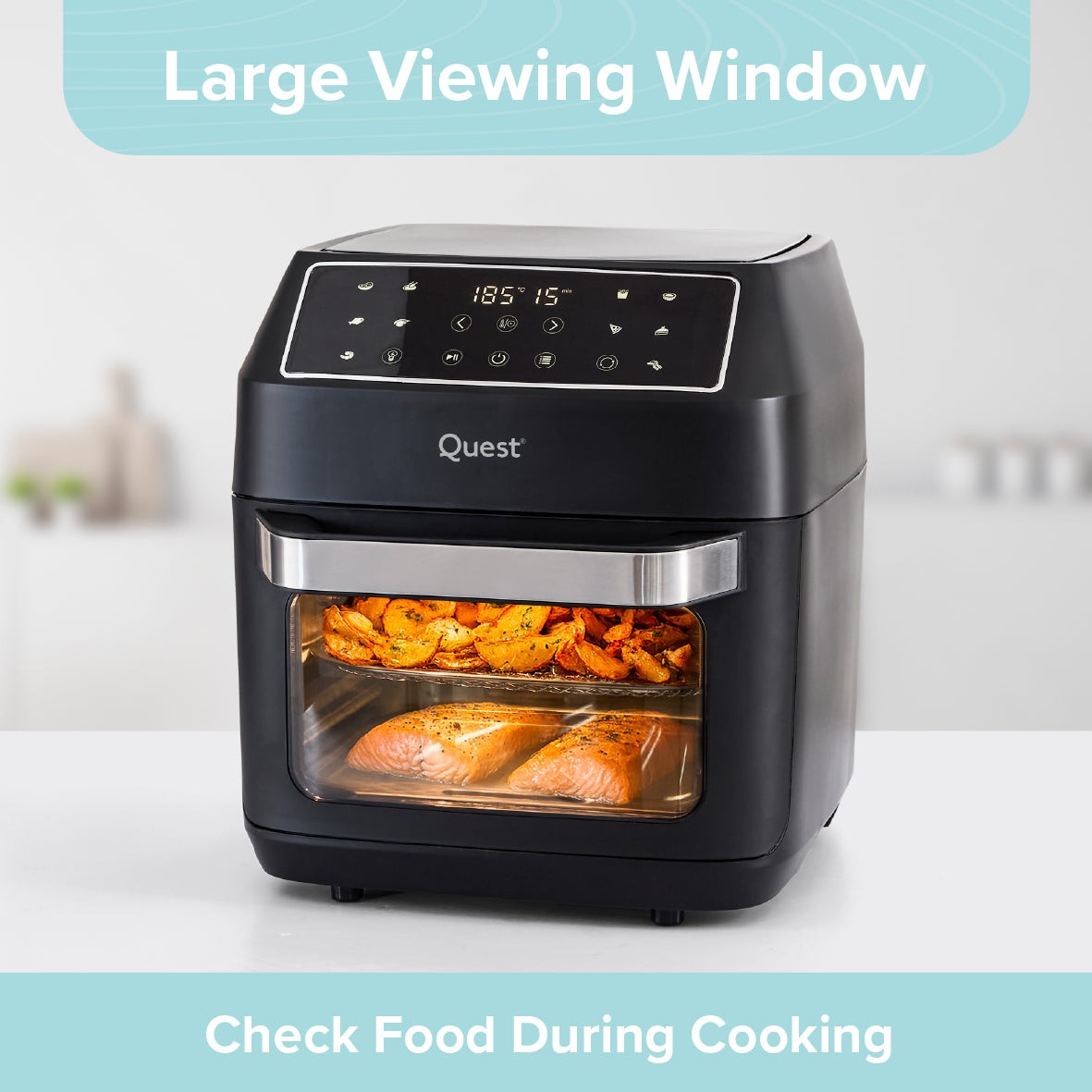 12L Digital Air Fryer with Rotisserie