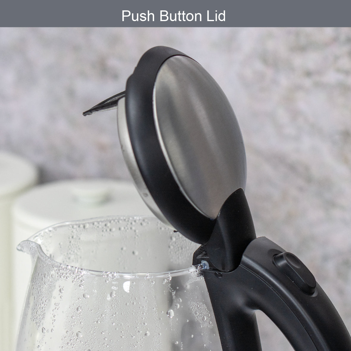 1.7L Fast Boil Glass Kettle