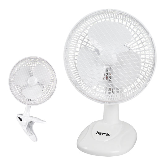 6" Desk Fan with Clip