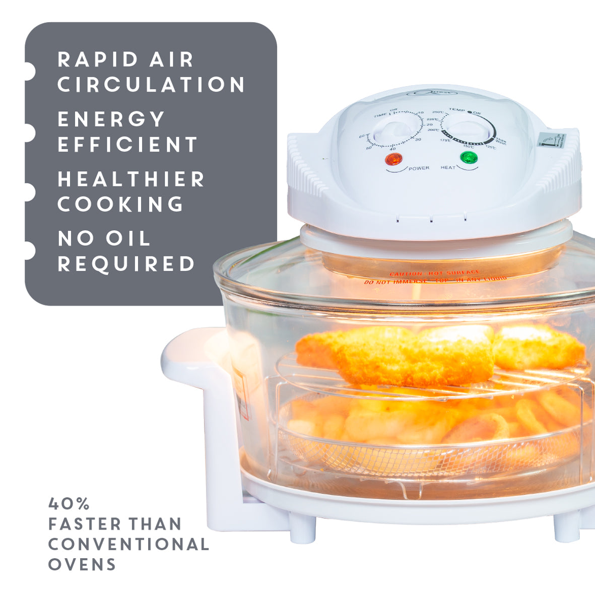 12L Halogen Air Fryer Oven