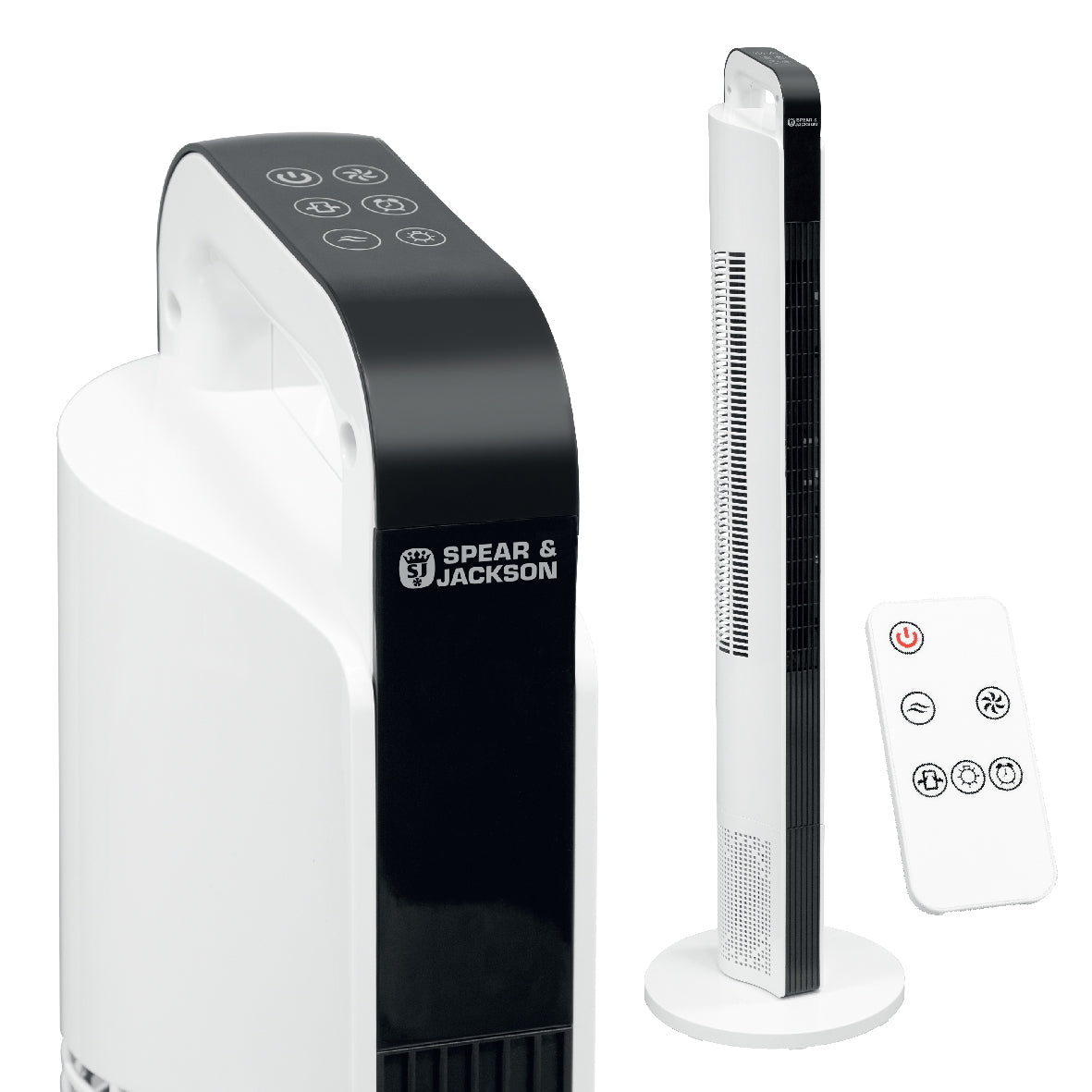 Spear & Jackson Slim Tower Fan