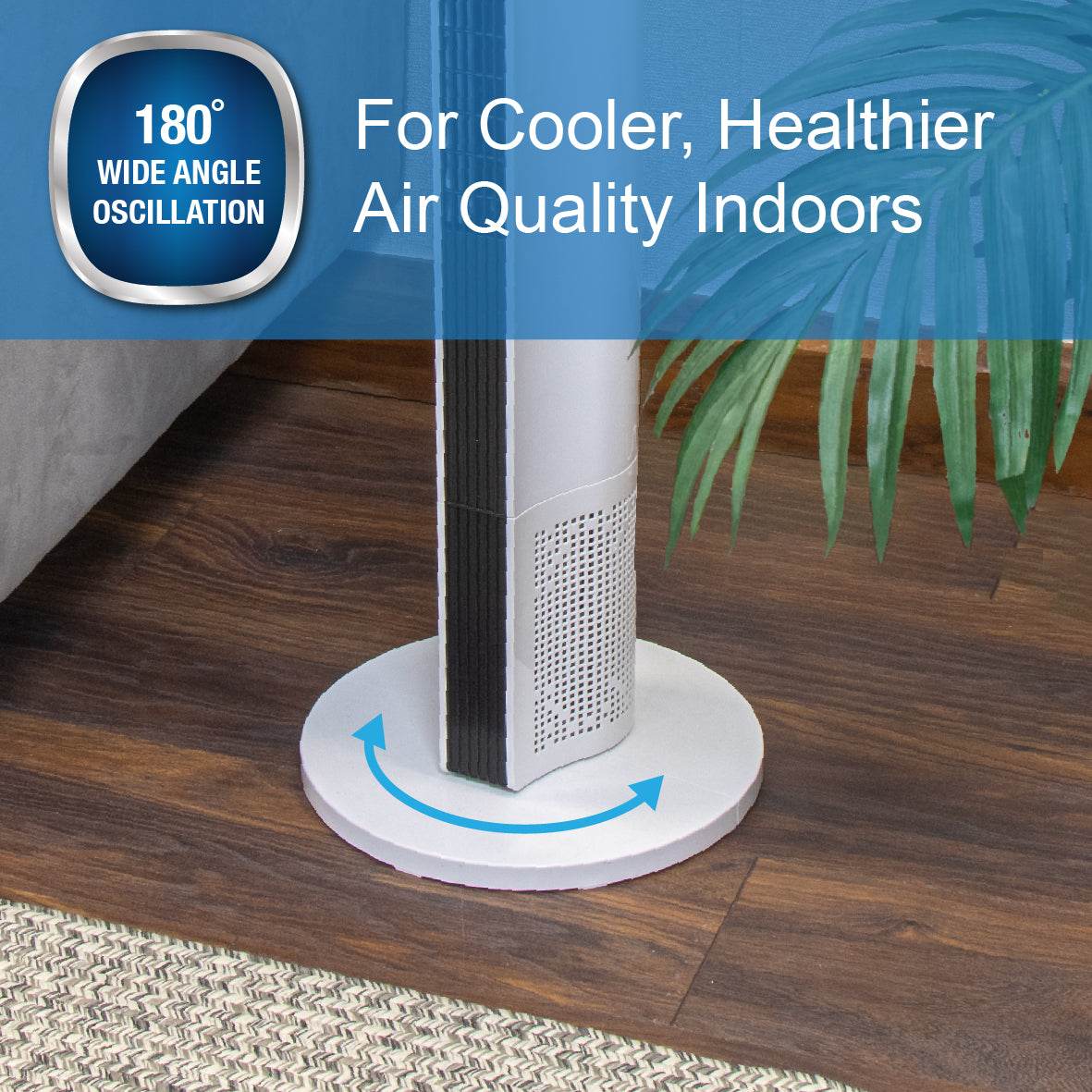 Spear & Jackson Slim Tower Fan