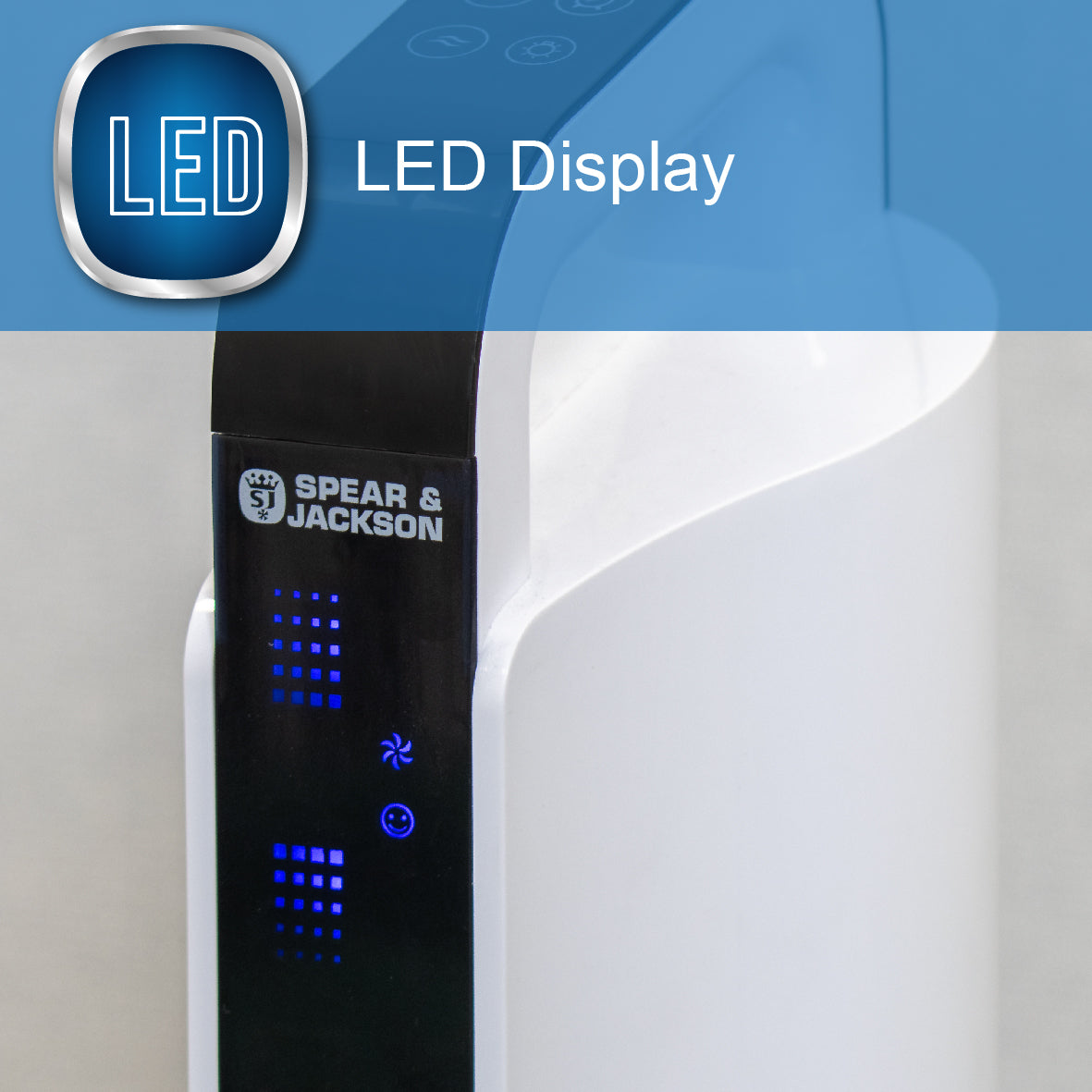 Spear & Jackson Slim Tower Fan