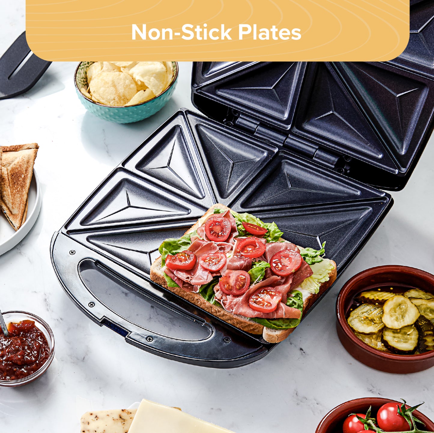 4 Portion Sandwich Toaster