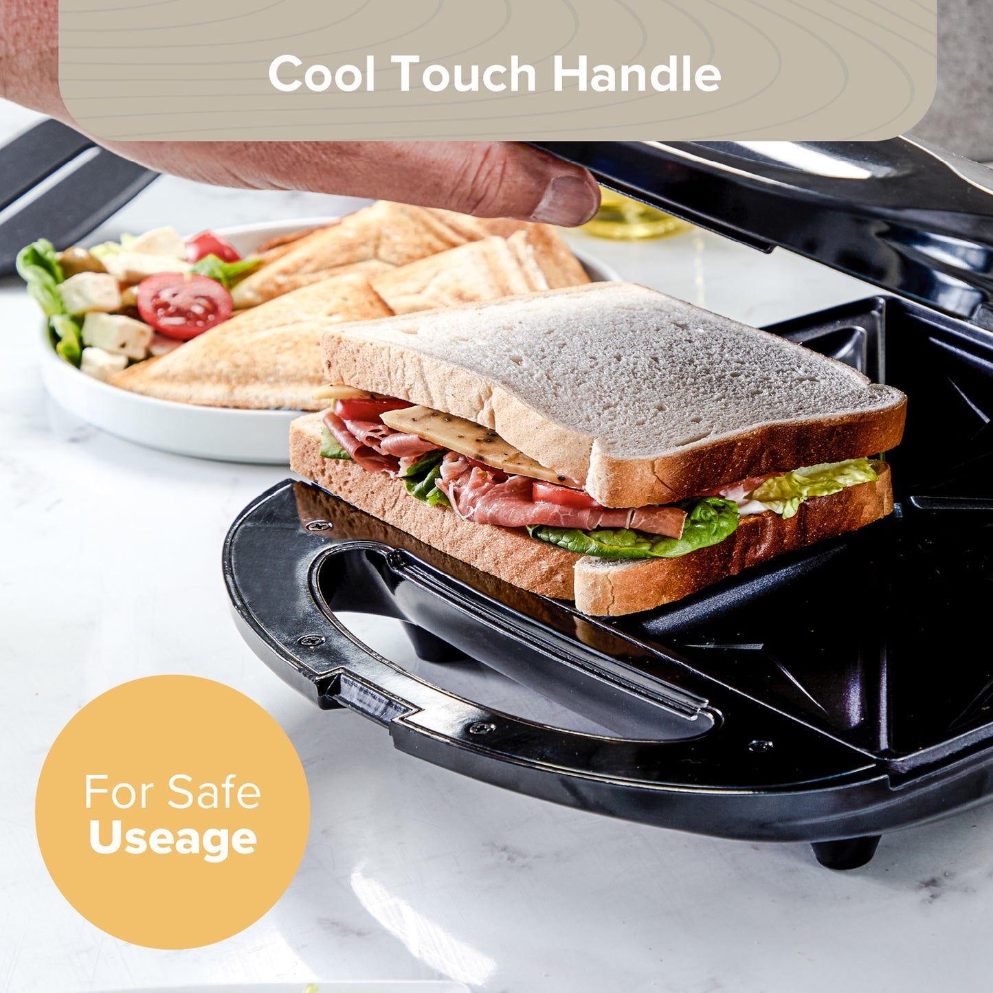 4 Portion Sandwich Toaster