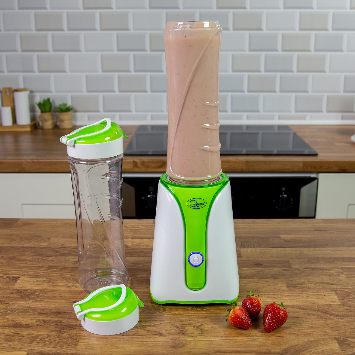 Personal Smoothie Maker & Blender - Green and White