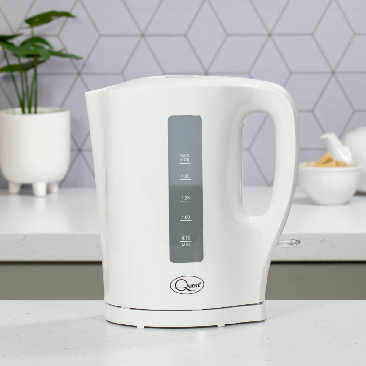 1.7L Kettle and Toaster Set - White