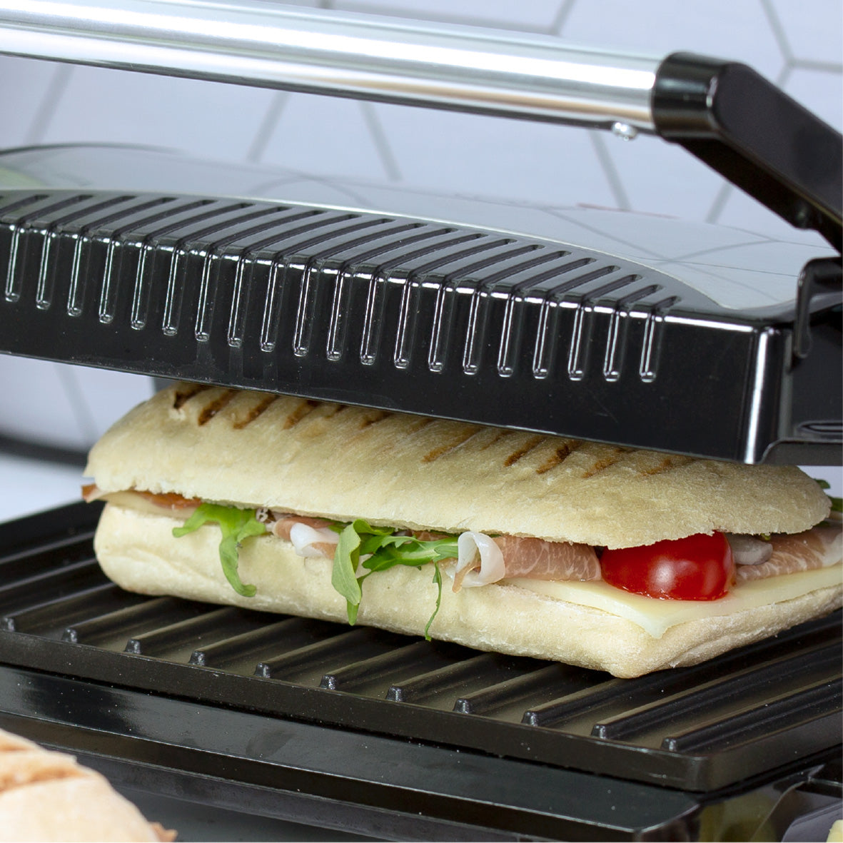 Compact Panini Press & Grill