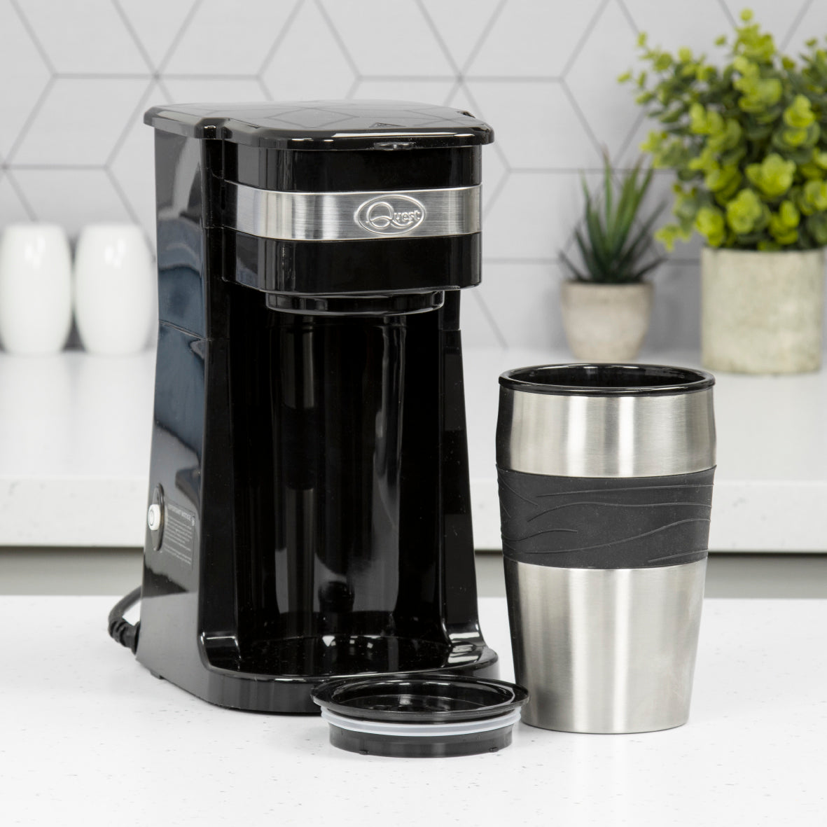 Filter Coffee Maker with Travel Cup